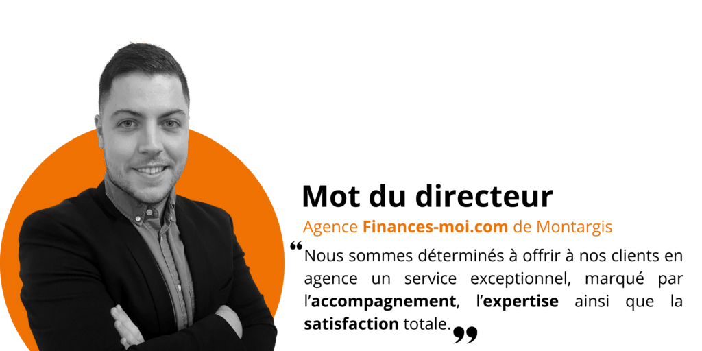 Directeur de l'agence finances-moi.com de Montargis : Geoffrey AUBERT courtier en prêt immobilier et golden broker 2022